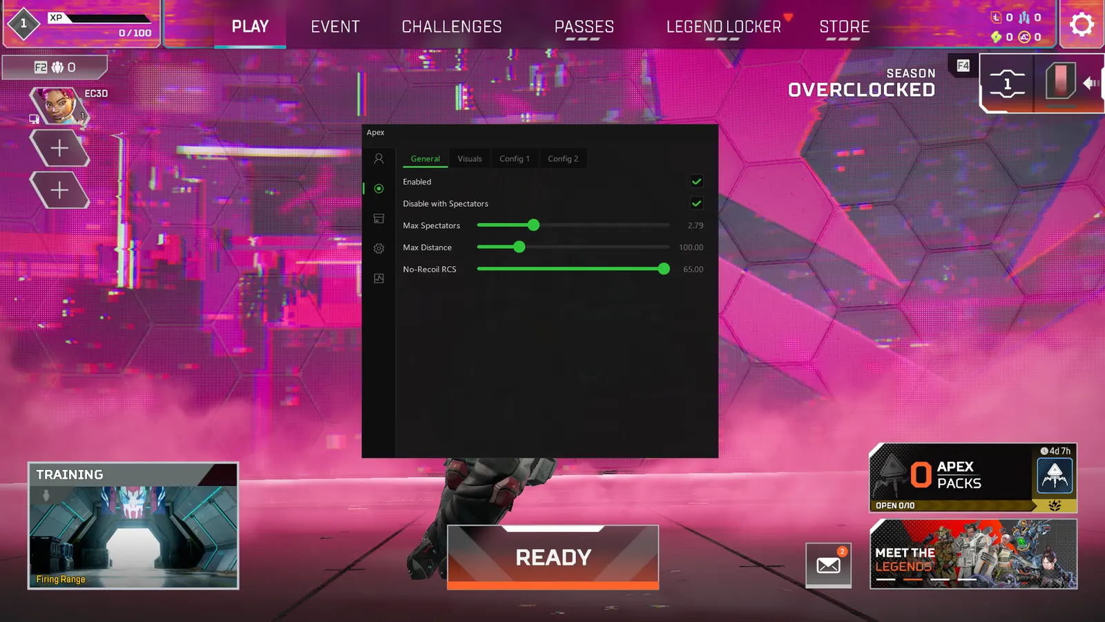Apex Legends cheat — Aimbot