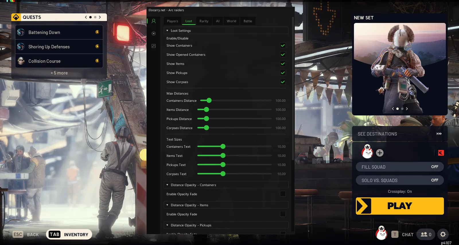 ARC Raiders cheat in-game